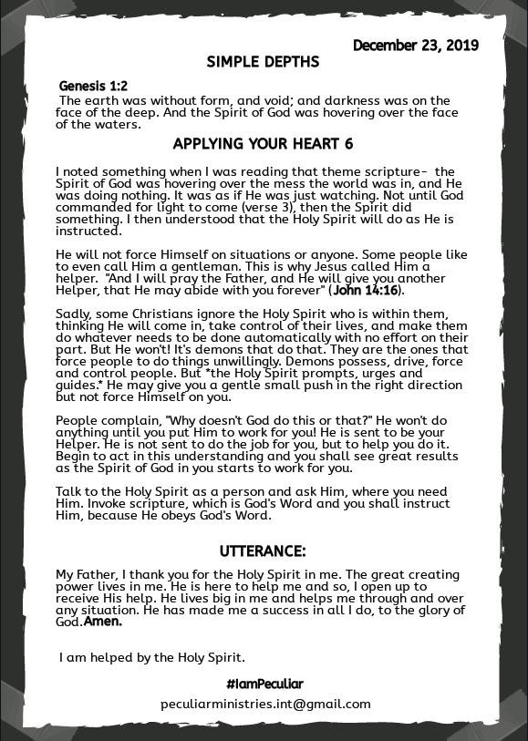 TynahNancy's tweet photo. #SIMPLE_DEPTHS
#APPLYING_YOUR_HEART
THE HOLY SPIRIT IS ALWAYS HELPING ME
#IamPeculiar #IamSupernatural
#IPleaseGod #MerryChristmas
#TOTCHE #MondayMotivation
#NightOfPrayer #IamCharis2020 https://t.co/mAKTKwrqJ7