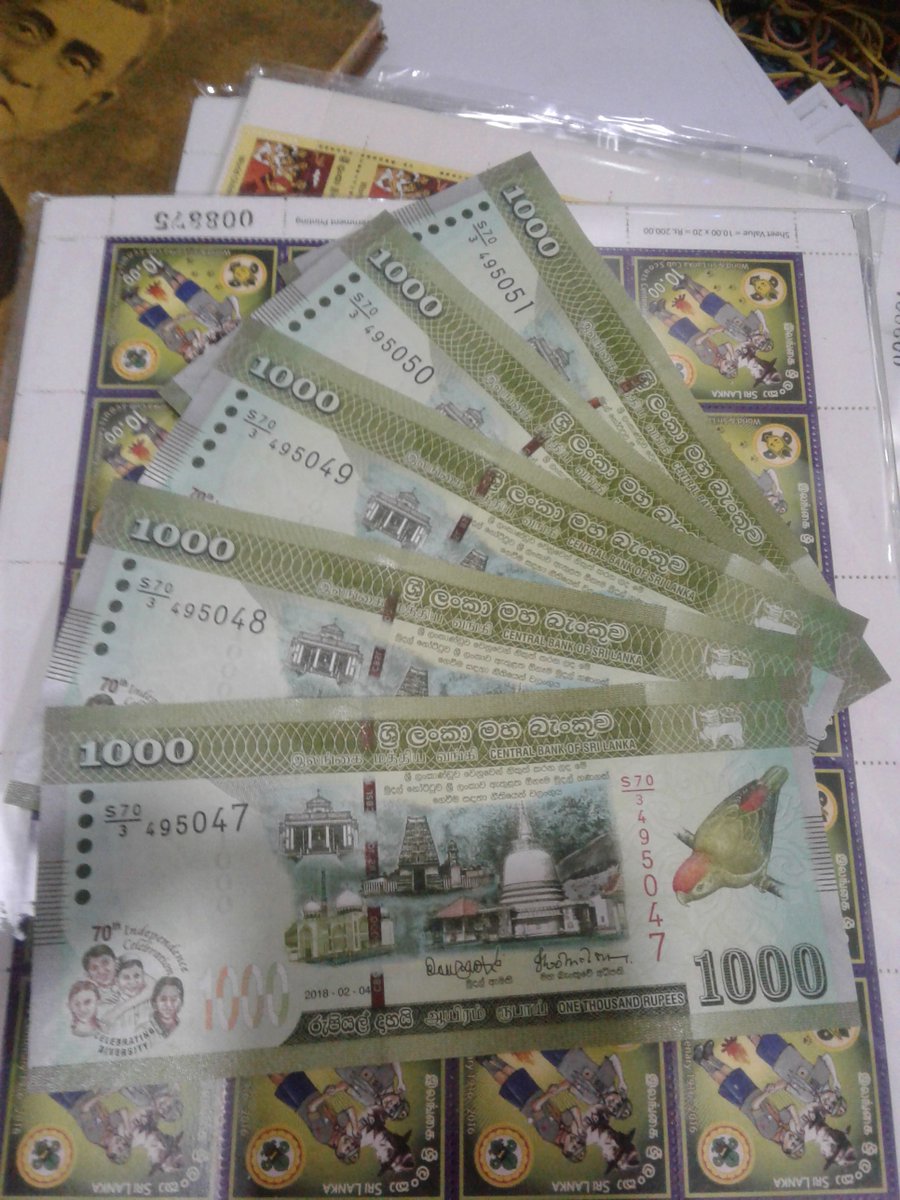 W G T Fernando Lka Srilanka Special Rs 1000 Notes 5 Notes In Sequence Baby 49 Notes Collected So Far Lka Coins Notes Notaphilist Numismatist Srilanka Independence Special T Co Bevdoc3kky W G T Fernando Lka Srilanka Special Rs 1000 Notes 5 Notes In Sequence Baby 49 Notes Collected So Far Lka Coins Notes Notaphilist Numismatist Srilanka Independence Special T Co Bevdoc3kky