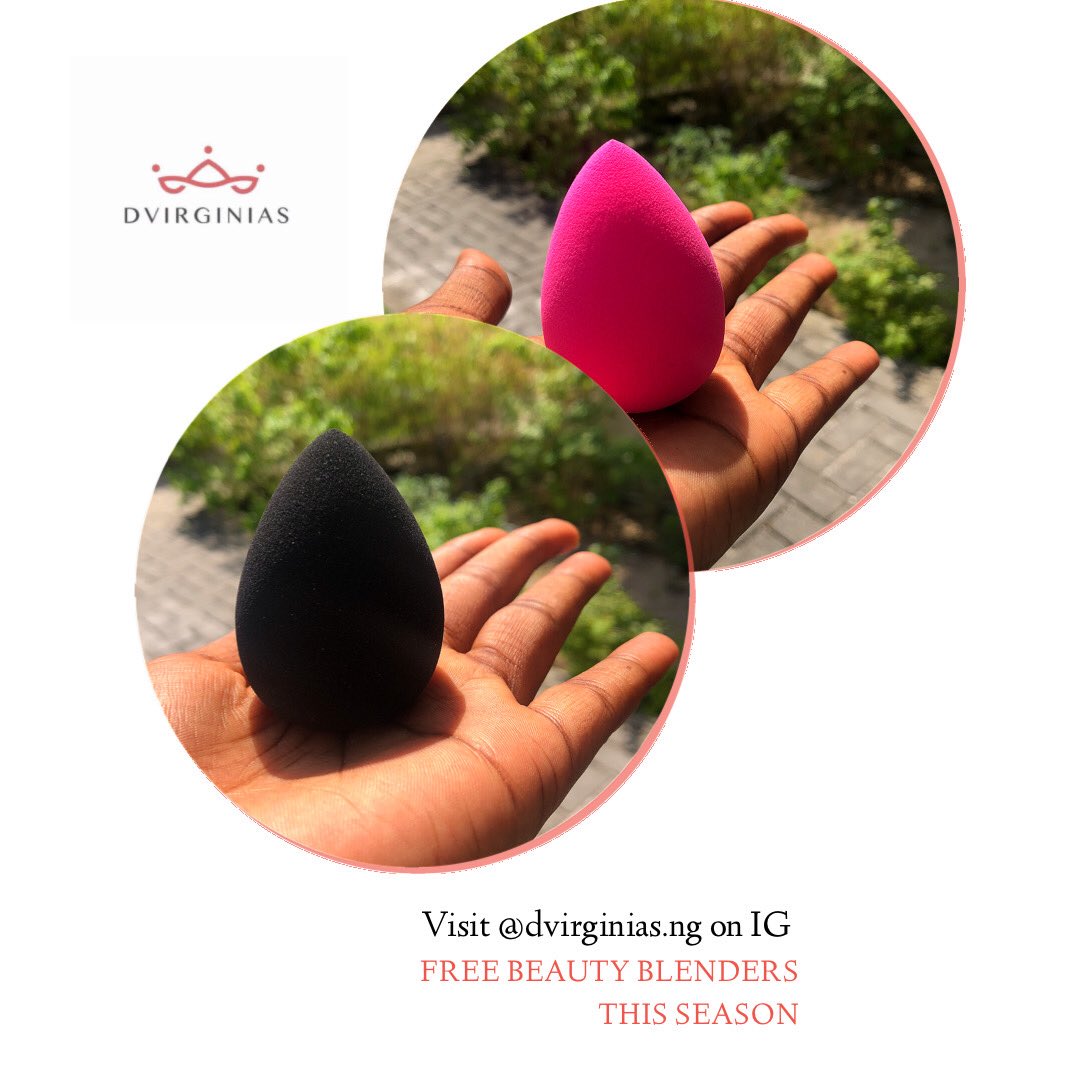 Giving out free beauty blenders for the remaining days in December Saying thank you in our Lil way for supporting us throughout the year.Tag anybody who you think might like to have this  we'll select randomly.Please follow us on IG :  @DVIRGINIAS.NG  #Tacha24