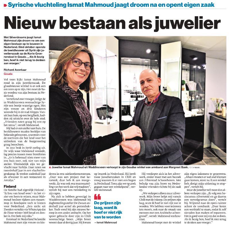 richavon's tweet photo. Vluchteling Bouwt Bestaan Op Als Juwelier https://t.co/Wv95tEUxph https://t.co/cDkwxWe5Eh