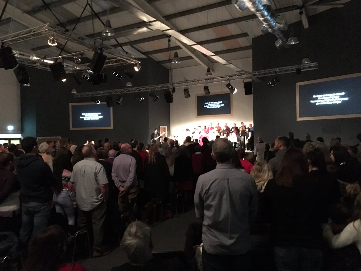 Mann_Paul's tweet photo. A big thank you to all those @KingsChurch1066 who have worked tirelessly over the last few weeks to get our auditorium ready for Christmas. It was great to be celebrating Christmas together. https://t.co/SKwVVNhBwl