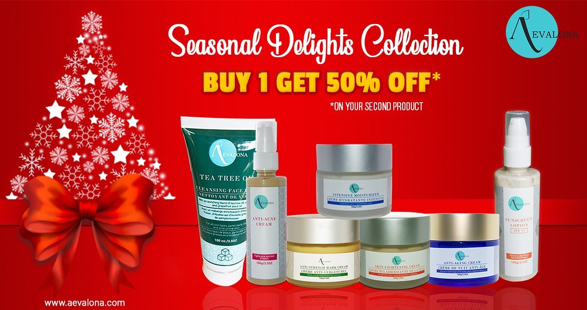 aevalona's tweet photo. Aevalona Seasonal Delights Collections!

BUY1 GET 50% OFF*

*On your second product.

With every Aevalona skincare partner get a 50% OFF on your second product to help you get ready for the special
evenings.

Shop Now: https://t.co/ZixSMDT2o4

#Aevalona #biocative #naturelove https://t.co/7fMOy5KJOB