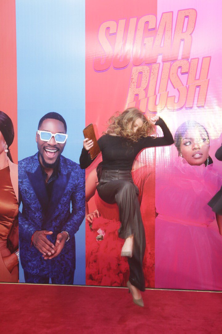 FilmOneng's tweet photo. The Abuja premiere for #sugarrushmovie took place #lastweekfriday in Abuja and it was a complete shutdown 🔥. Swipe left 👉for a peek of some of the guests that graced the red carpet.
#sugarrushmovie will be out in cinemas on Christmas Day!!
Follow @filmoneng and start dreaming ! https://t.co/ibzRg57ILU