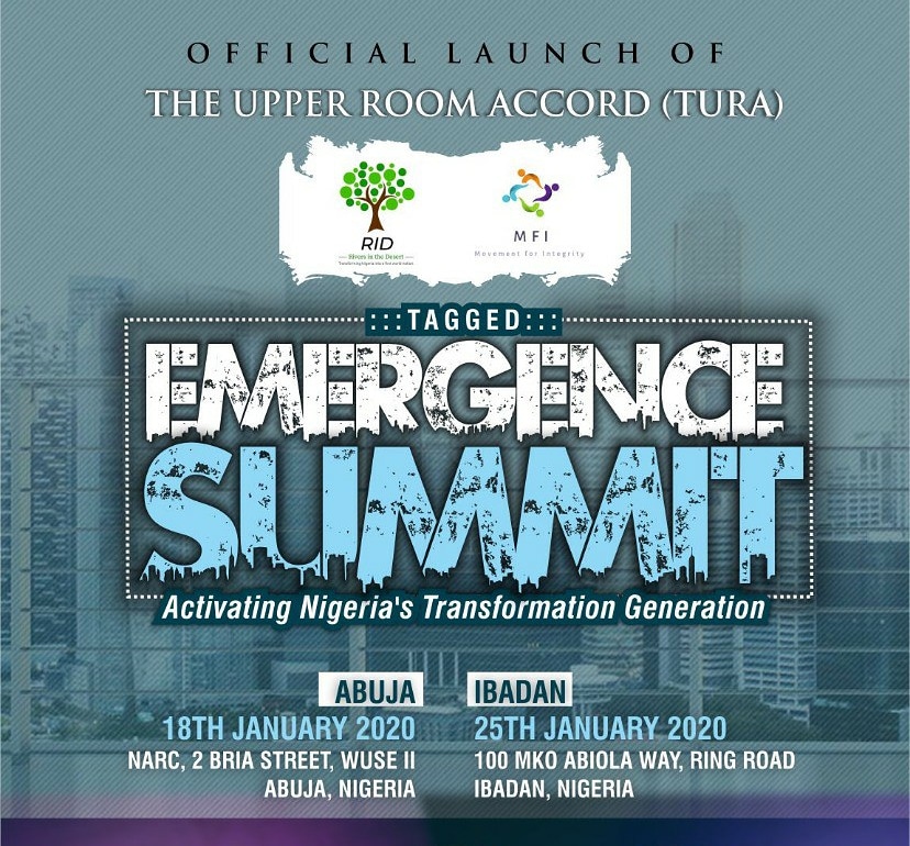RID_nigeria's tweet photo. With Utmost Excitement, We Announce the Official Launch of our TURA Program.
#TURAProject
#TuraIbadan
#TuraAbuja
#EmergenceSummit
#TuraProject2020 https://t.co/xf7xTMffxB