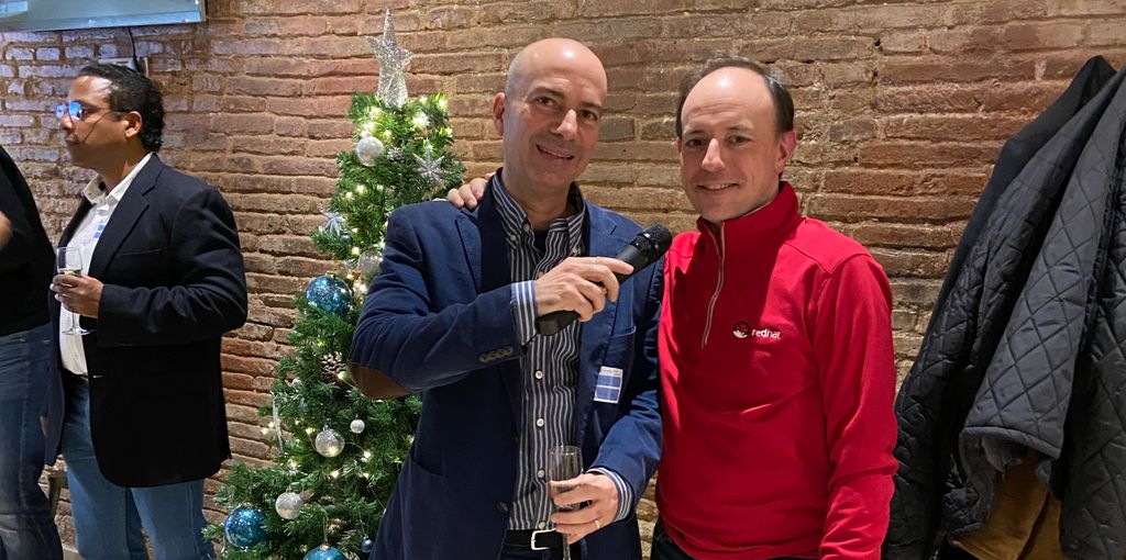 licortes_redhat's tweet image. Sharing about entrepreneurship and open source at @Bcombinator_com holiday party with good friends!
Thanks @ErikBrieva for having me!
#bcombinator #redhat #barcelona #entrepreneurship #startup #scaleup