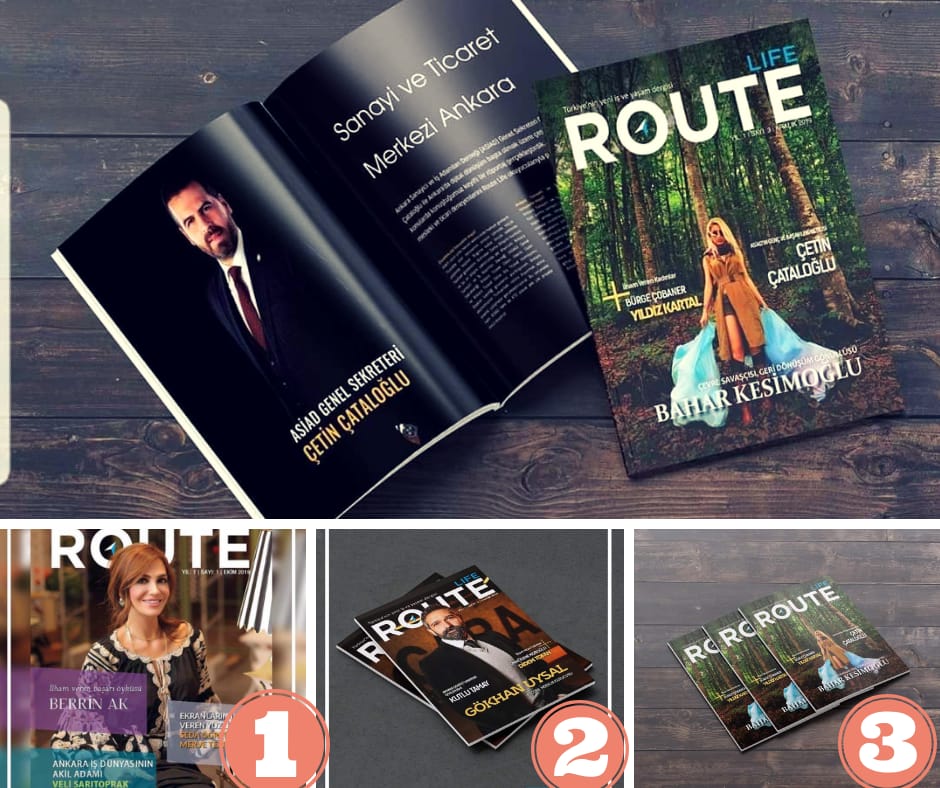 guchuseyinguc's tweet image. Route Life Dergimizin 4.sayısı çıkmıştır
İş ve Cemiyet kadınları,iş dünyası ve iş Adamlar yapmış olduğunuz işinizle ilgili çalışmalarınızın marka değerinizi yükseltmek için ve başarılarınızı gelecek nesillere aktarmak için dergimize röportajla ve reklam verebilirsiniz.
#Routelife