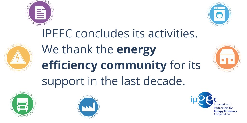 #ThankYou all for your support! #IPEEC has been the voice for #international #EnergyEfficiency #collaboration &amp; a demonstration of its value for the last 10 years.  Our message to the community: bit.ly/35LXfsz