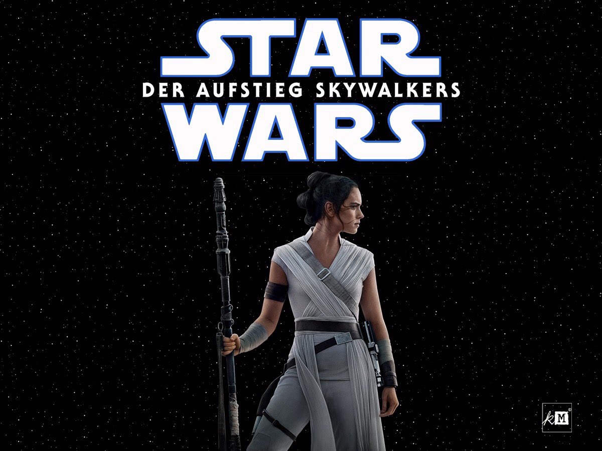 kulturmaterial's tweet photo. 🍀https://t.co/IAZHTrOn2A
#StarWars9 #Kino
@StarWarsDE 
Regie: J.J. Abrams, mit Carrie Fisher, Mark Hamill, Adam Driver, Daisy Ridley, John Boyega, Oscar Isaac, Anthony Daniels.
#Fanpaket #StarWars  #Rey  #Skywalker #StarWarsRiseofSkywalker https://t.co/yVBCkQzMuO