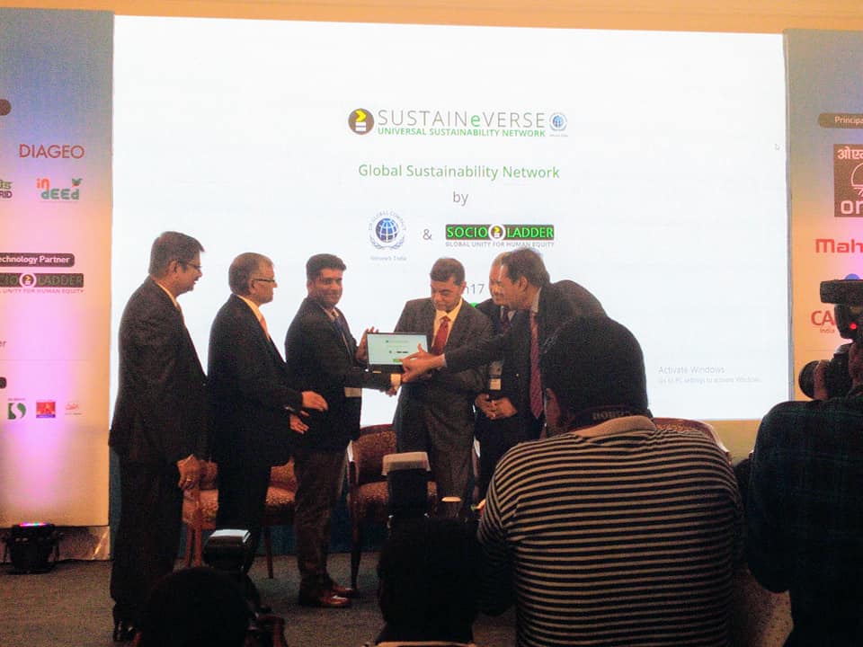 SocioLadder_me's tweet photo. The UN Global Compact Network India and SocioLadder collaborated together to launch SustaineVerse - a distinctive global sustainability network &amp; technology platform. https://t.co/M1ePcVehbf