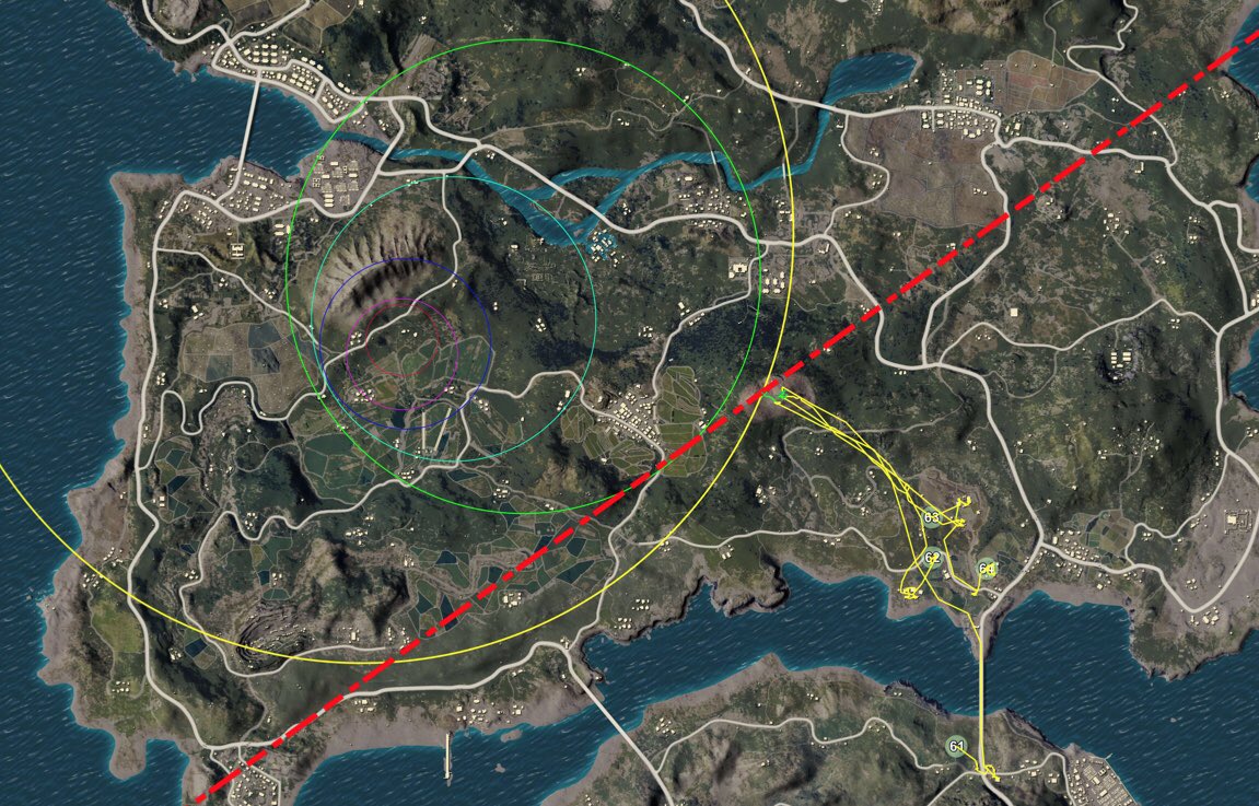 HamsterCOD's tweet photo. エランゲルの降下パターン多くて面白い´ω`* https://t.co/xP2VhQJTwp