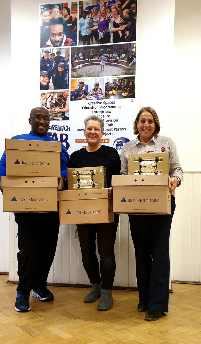 thetabcentre's tweet photo. Shoreditch Tab Church delivered Christmas food hampers to our local community this week.  Many thanks to @firstlovefdn who helped with this. https://t.co/OCYehkPlEp