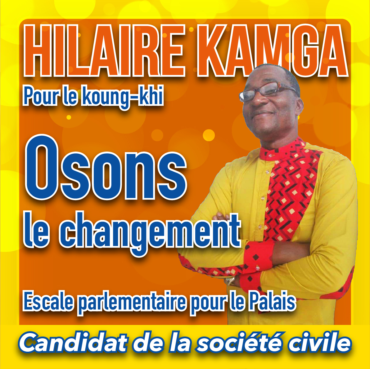 HilaireKamga's tweet photo. #Cameroun Des Candidatures indépendantes Portées par la Branche Politique de l'Offre Orange. Candidatures stratégiques et pédagogiques
#TansitionPolitique
#çaSuffit
#OffreOrange https://t.co/49fLjkL99q