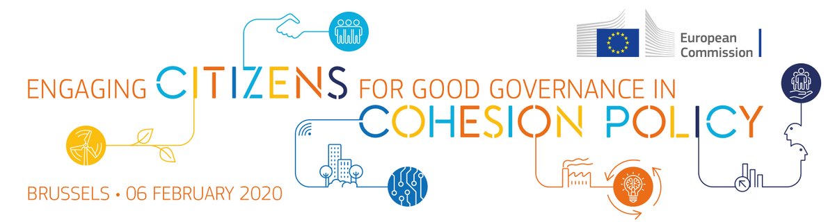 EUinmyRegion's tweet photo. 🆕 Check out the updated agenda of the high-level conference "Engaging Citizens for Good Governance in #CohesionPolicy" - Brussels, 6 February 2020: https://t.co/QlcQHDQKJ3

Register here: https://t.co/QVbqV8YNkV
#citizenengagement #EuinmyRegion https://t.co/FWc8Ab3c07