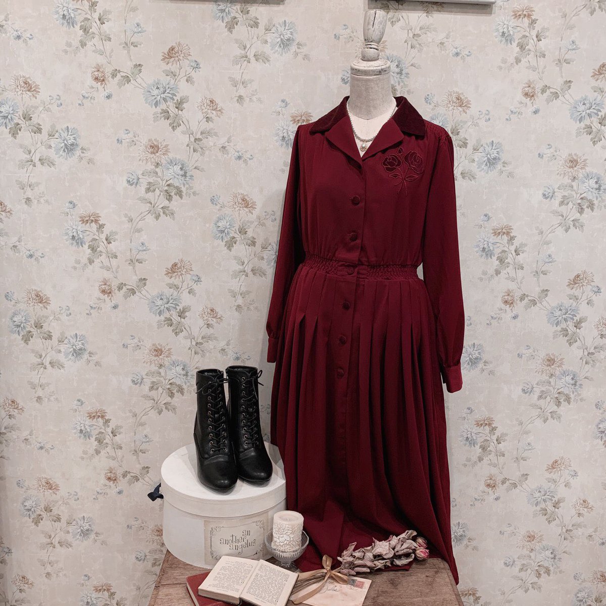 今季一番 パッチワーク刺繍ワンピース ひざ丈ワンピース Luhacovice Cz