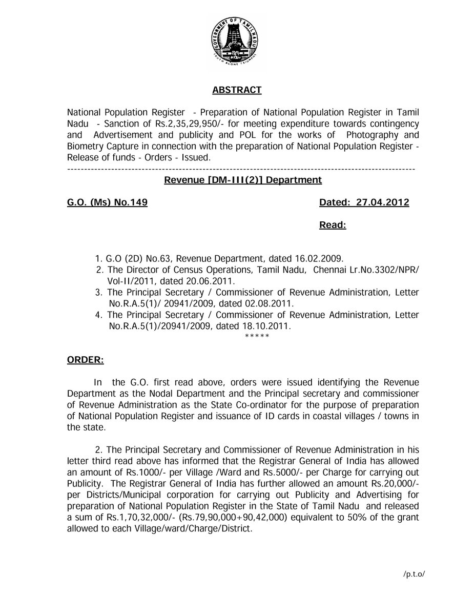 As coastal and border areas where the new threat, NPR was primarily implemented in those areas. During this time, the private sector under  @NandanNilekani proposed the  #Aadhaar project. Remember the MNIC always was designed to built for private use as well.