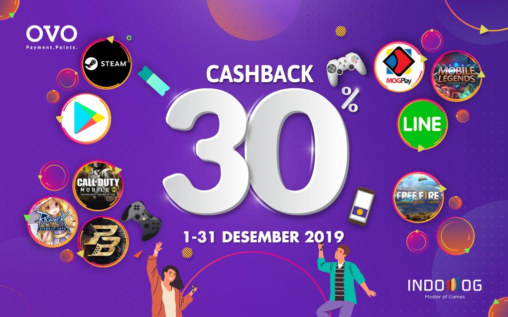 MOGers! Promo SEBULAN ONLINE SHOPPING diperpanjang lohh kali ini Cashback nya sampai 30% untuk setiap pembelian voucher di INDOMOG nihh.. yuk cek langsung di indomog.com