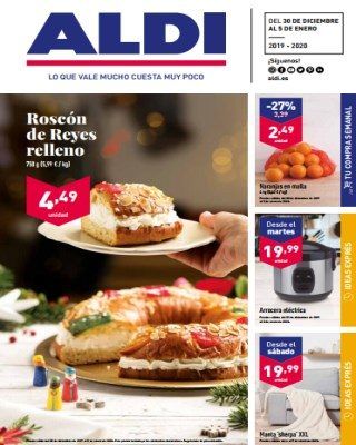folletosofertas's tweet photo. Catálogo ALDI del 30 diciembre al 5 de enero - https://t.co/SBMiOBdiyM   #CatálogosAldi #CatálogosOnline https://t.co/yuZXP2SS6f