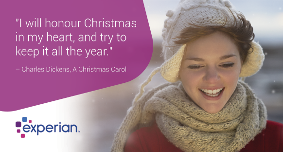 ExperianBAssist's tweet photo. "I will honour Christmas in my heart, and try to keep it all the year." – Charles Dickens, A Christmas Carol #MondayMotivation #HappyMonday #ItsANewWeek #Christmas https://t.co/WuJLj7Jxs2