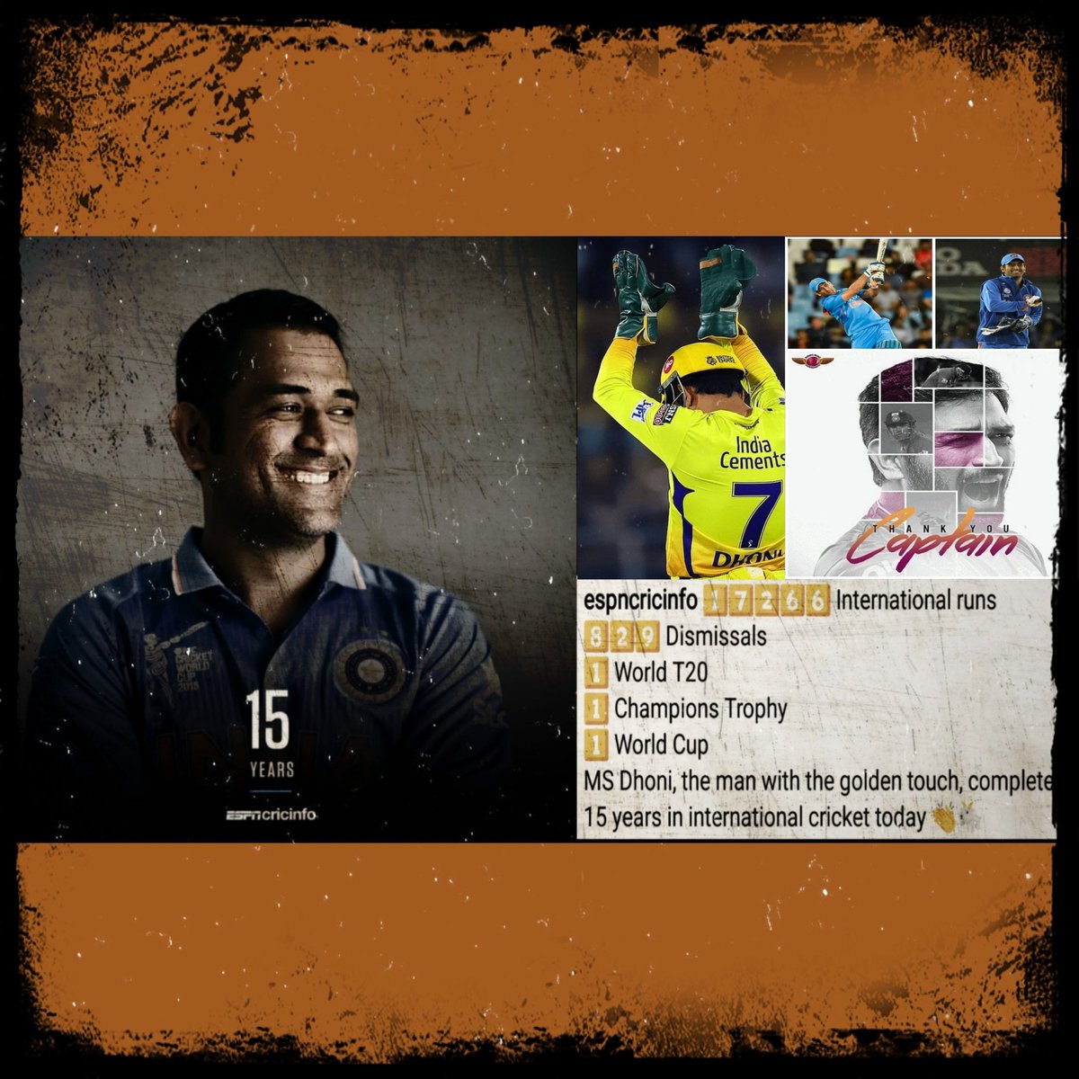 pramodwagalgav7's tweet photo. I was a little boy when I saw your Helicopter shot 🔥I dont care what others say but this exact shot made me a die hard fan of MS Dhoni.....💓
I don't think I will ever stop loving him😎❤ #15yearsOFMSD #MSDhoni#15YearsOfDhonism 'From a ruthless youngster to an impacable leader.' https://t.co/AWQfyoViDu