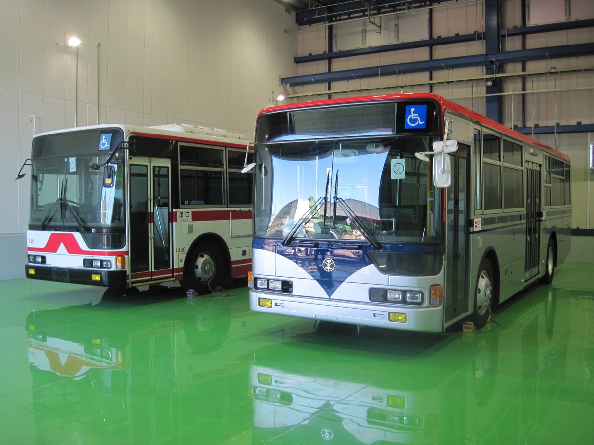 新潟交通 バス情報 公式 先日遭遇したバスは 名鉄バス さんの車両でした 名古屋での車両整備を終えて ２台やって来ました 新潟での活躍も期待しています 新潟交通 新潟 バス