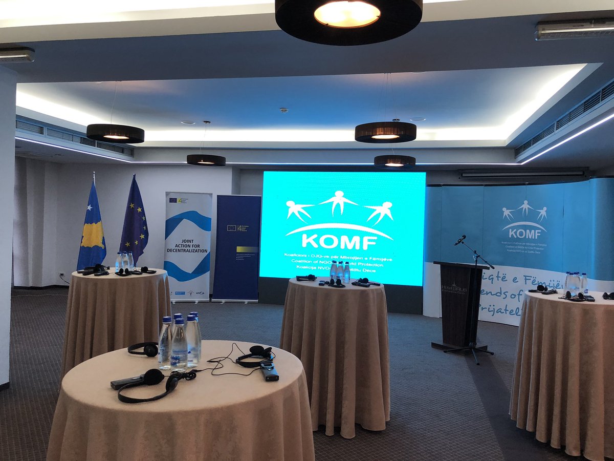 KOMF_Kosova's tweet photo. Ready to kick off the Annual Awards event! #annualaward #komfkosova #friendsofchildren
@EUKosovo
@KOMF_Kosova https://t.co/ncchpqb48D
