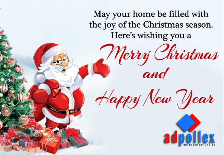 Adpollex's tweet photo. May your home be filled with the joy of the Christmas season. Here’s wishing you a Merry Christmas and Happy New Year. #Adpollex #MerryChristmas2019 #happynewyear2020 https://t.co/H6qL65ldQk