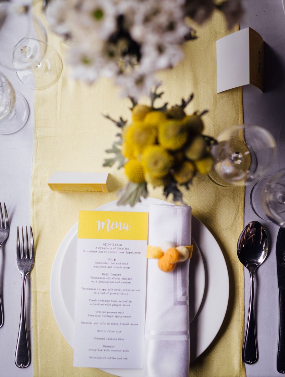 How many ways are there to set a wedding table? Hitchbird takes a look with Leticia Hsu, President and co-founder of The Association of Wedding Professionals, Malaysia; whose members got together to produce some of these gorgeous table settings: buff.ly/2JGf6s7