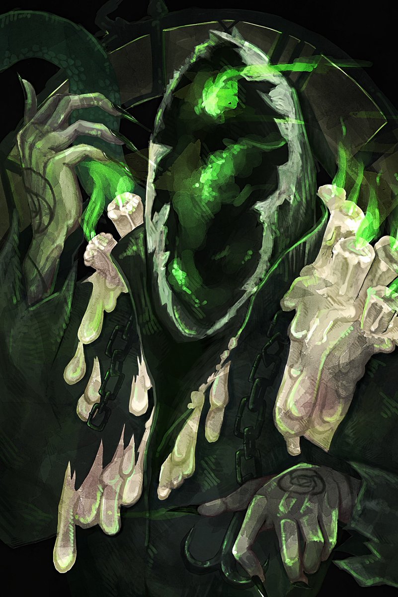 ﾘﾝﾉｽｹｯ On Twitter いあ いあ はすたあ ア ア ア ア ァ ハスター様にこの身を捧げて 両目を抉っていただきたいですァァア ネクロマンサー麗しすぎる 第五人格イラスト 第五人格