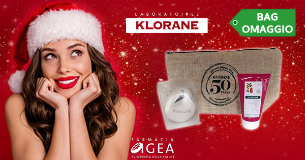 🎄Christmas week Klorane 🎄
Acquista online un prodotto Klorane e riceverai la bag per un look perfetto 🤩⬇️
ow.ly/3eZ650xD1CA