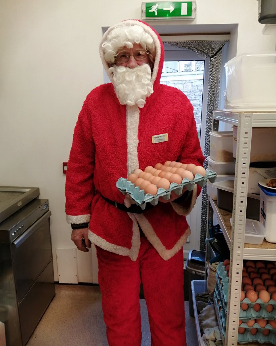 An epic egg delivery from Santa! 

Perfect free range eggs laid just a few miles up the road, santa really does have the best eggs!