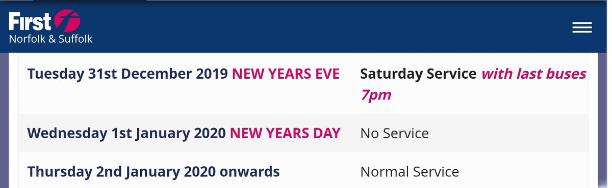 Bus details over the festive period

#bus #buses #travelingbybus #bowthorpe #norwich #norfolk