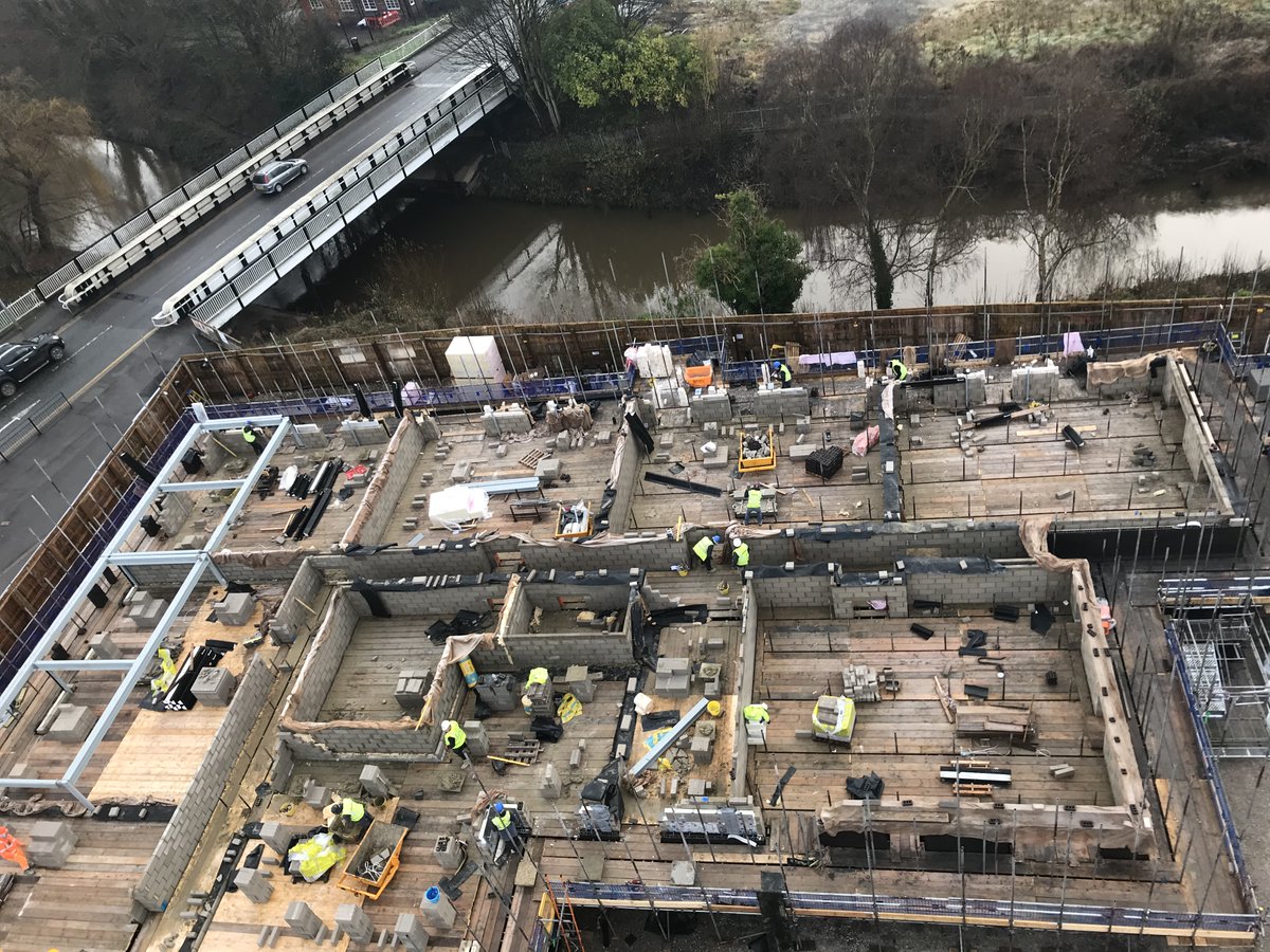 _J_Warrington's tweet photo. Great site visit last week to @gtpartnerships North West site at Waters Cross, #Northwich. Due for completion in spring 2021, the 70 homes for the over-55s on Watling Street will offer independent living for both shared ownership and outright sale. #TeamGTP https://t.co/yTxGbDACt3