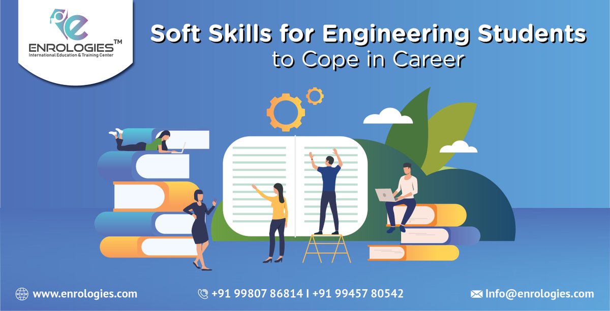 enrologies's tweet photo. Soft Skills For Engineering Students To Cope In Career
Contact us for Appointments!
Visit: https://t.co/QVRU52tGZz
Contact: +91 9980786814 / 9945780542
email : info@enrologies.com
#softskills #softskillstraining #enrologies #communicationskills #crackinginterviews https://t.co/35xtFW9hAf