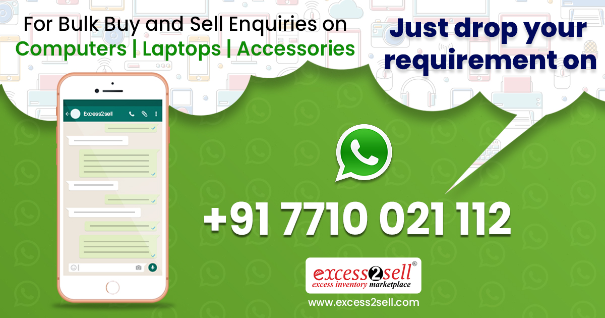 excess2sell's tweet photo. Now #Buying and #Selling Get Easy with Excess2Sell!
WhatsApp on +𝟗𝟏 𝟕𝟕𝟏𝟎𝟎𝟐𝟏𝟏𝟏𝟐
https://t.co/q773QrkUMa
#LiquidateExcessInventory #WhatsAppNow #PartnerWithUs #मिलकर_हम_साथ_चले #PingNow #WholesaleComputer #WholesaleLaptops #ComputersInBulk #SurplusLaptops #Excess2Sell https://t.co/GbrRP2aF0p