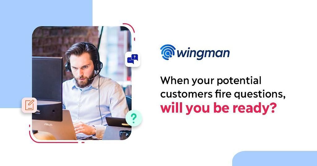 wingmanforsales's tweet photo. Wingman helps you handle objections with ease by providing actionable talking points. The right data at the right time can be the differentiator that helps drive higher conversions.

✌️👏

#Wingman #Sales #Artificialintelligence #Software #Technology #AutomationTools #SaaS https://t.co/CYryHFCPJV