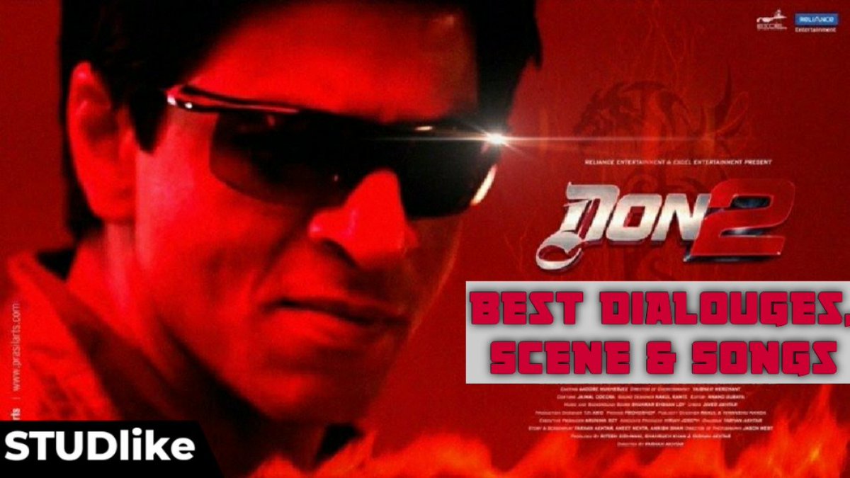 Stud_like's tweet photo. #8YearsOfDon2 : Best Dialouges, Scene &amp; Songs | #ShahrukhKhan, Priyanka Chopra | #STUDlike

Video Link = https://t.co/IPpMCz01ay

@iamsrk @priyankachopra @FarOutAkhtar @RedChilliesEnt @excelmovies 

#8YearOfDon2 #don2 #don #srk #PriyankaChopra #FarhanAkhtar #dialougbaazi
#don3 https://t.co/nXNYPkqN2P