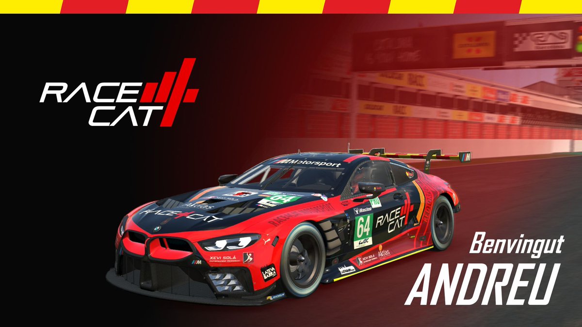 Race4CAT Motorsport (@race4cat) on Twitter photo ¡Qué placer poder presentar a nuestro nuevo piloto!
Quin plaer poder presentar el nostre nou pilot!
Andreu Rodríguez / <a href="/Grepus_/">Andreu Rodriguez</a>, benvingut a Race4CAT.
Molts d'èxits i que, per sobre de tot, ens ho passem molt i molt bé!
#somun ¡Qué placer poder presentar a nuestro nuevo piloto!
Quin plaer poder presentar el nostre nou pilot!
Andreu Rodríguez / <a href="/Grepus_/">Andreu Rodriguez</a>, benvingut a Race4CAT.
Molts d'èxits i que, per sobre de tot, ens ho passem molt i molt bé!
#somun
