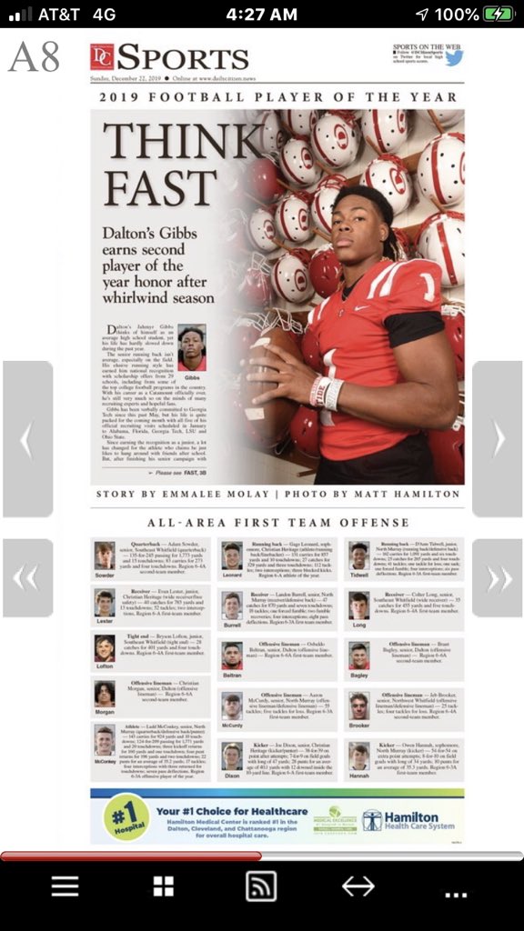 wam67's tweet photo. Congratulations!  @BrantBagley62 @WChristian74 and @OsbaldoBeltran3 on making 1st Team All Area @DCitizenSports https://t.co/0yVxwKJfGY