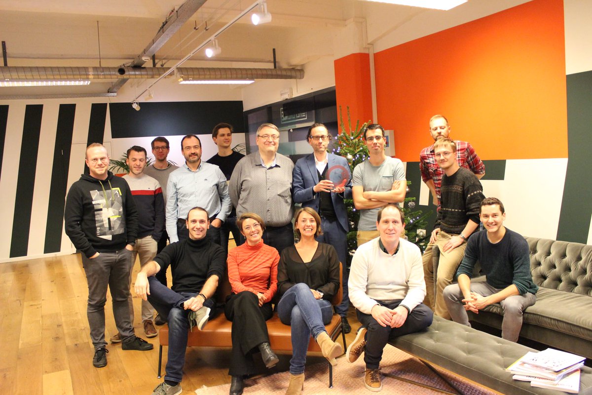 Happy &amp; proud with our #SitecoreExperienceAward together with our client <a href="/LuminusEnergie/">Luminus Energie</a> - and thx <a href="/ramonweterings/">Ramon Weterings</a> for the great evening last Tuesday! - More on the #Sitecore project on bit.ly/2PFqesE