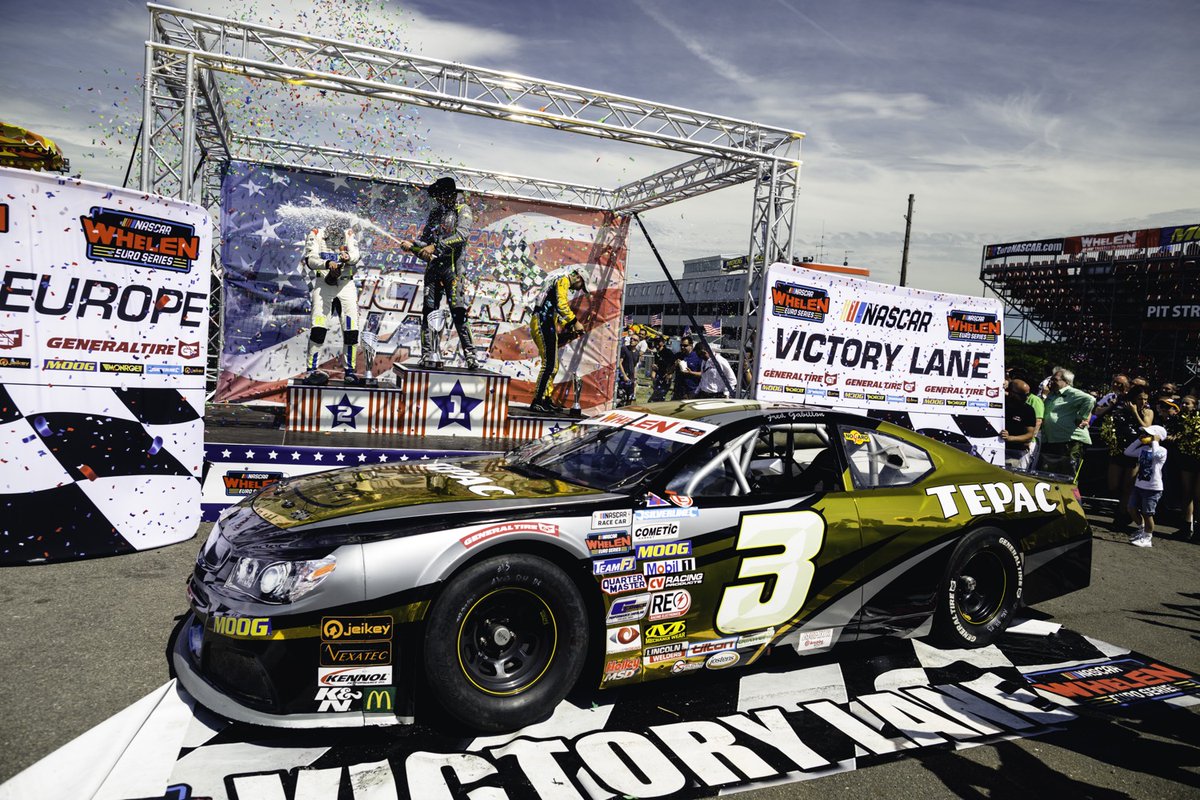 A look back to the 2019 season: Round 6

<a href="/FredGabillon/">Frédéric Gabillon</a> pulled off a magic win at <a href="/Brands_Hatch/">Brands Hatch</a>, besting <a href="/stienes_longin/">stienes longin</a> and <a href="/Alon_Day/">Alon Day</a> #NASCARGPUK🇬🇧

#NASCAR #EuroNASCAR #PureRacing #NWES