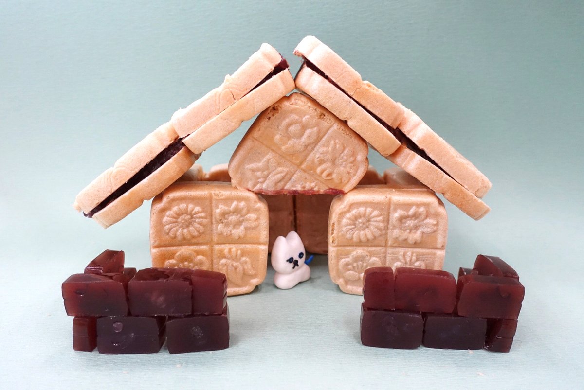 オヤツハンター ドアふみ A Twitter 最中でお菓子の家 作ってみたぜ M1グランプリ19 ミルクボーイ オヤツハンター ドアふみ A Twitter 最中でお菓子の家 作ってみたぜ M1グランプリ19 ミルクボーイ