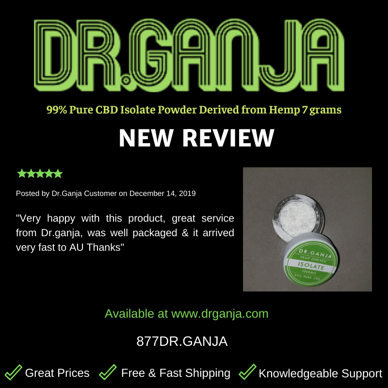 HerrisShane's tweet photo. New Review!!! This new review is for 99% Pure CBD Isolate Powder Derived from Hemp 7 grams available on dr.ganja at best prices with free and fast shipping
https://t.co/kSNsn7BTOL
Biggest collection of CBD Reviews: https://t.co/guojr5rF2Y
#drganja #purecbdisolate #cbdhemp https://t.co/ZqNr0LFaz7