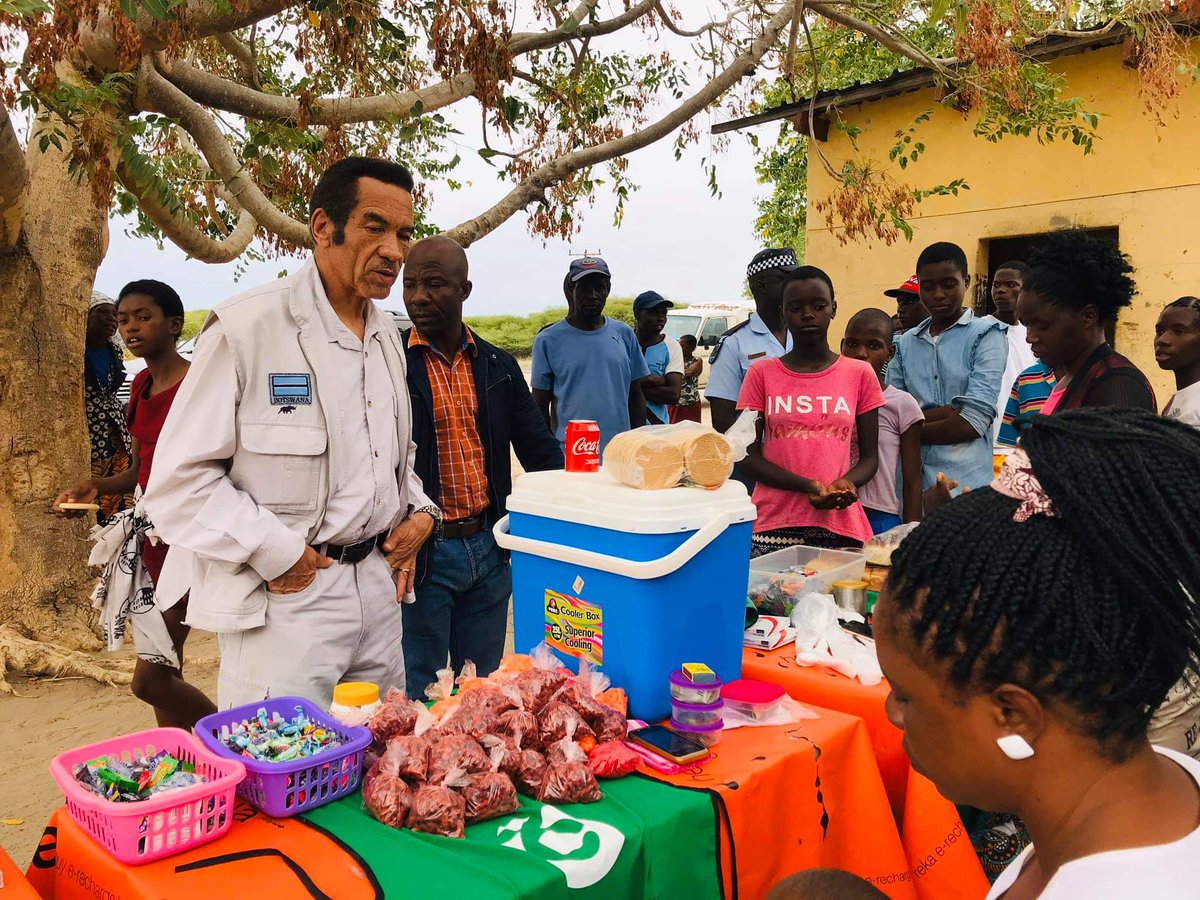 Tendaijoe's tweet image. Is there a documentary about this legend from Botswana? The other day he made a video explaining what a drone is. ✌😂 #Khama

Pics from his Facebook Page.