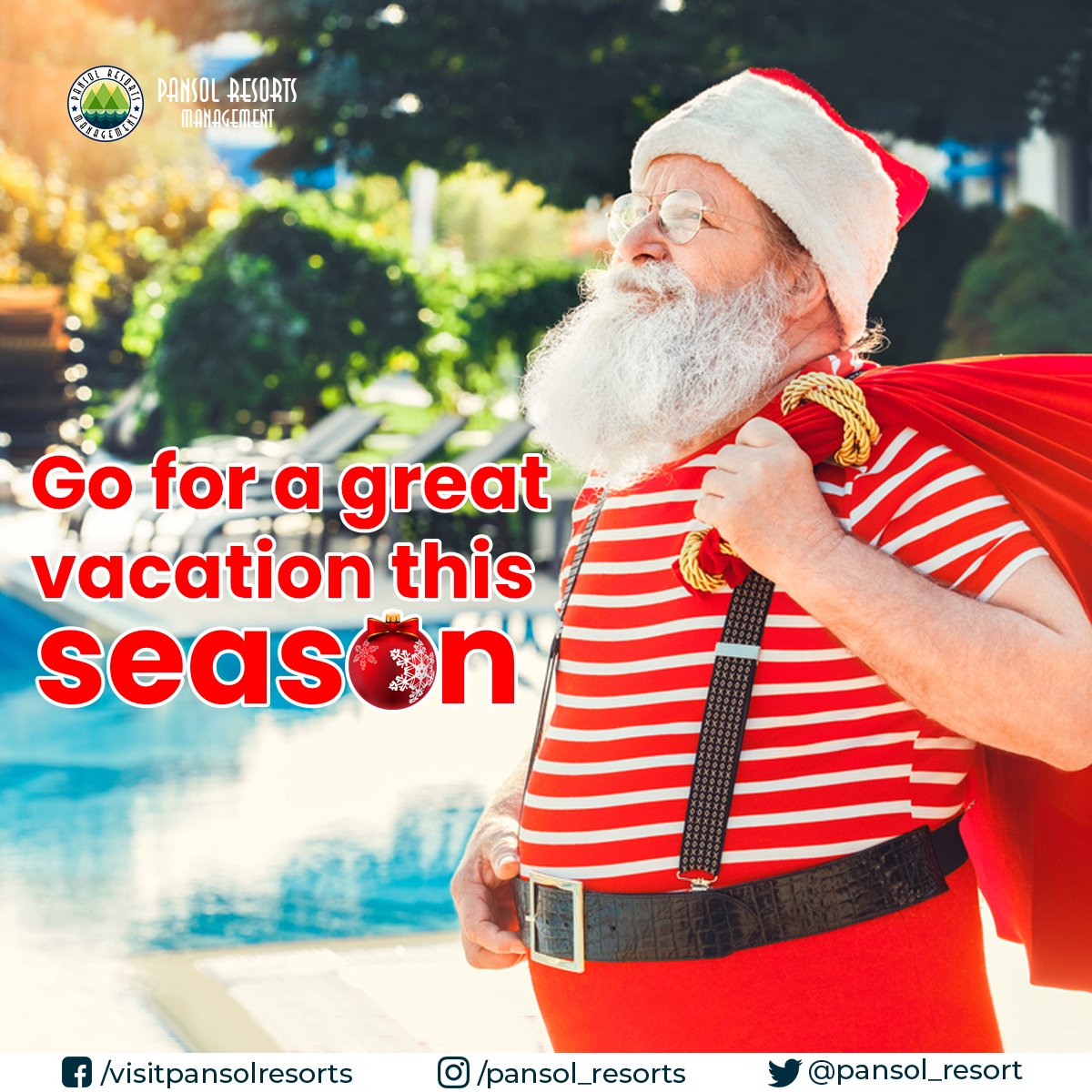 LagunaResortsPH's tweet image. Christmas is really in the air! Days are so fast! Vacation mode: ON

Pack your things now &amp;amp; go for a great vacation! 

Discover the real vacation, visit pansolresorts.ph/private-resort… or calls +63 949 334-1170 /+63 916 618-9440

#PansolResortsPH #REALHolidaysPansolResorts