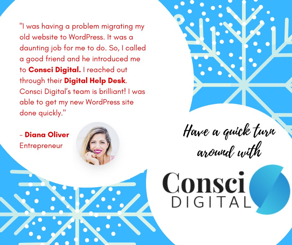 websitecareplan's tweet photo. Are you having trouble with your website? Be a stress-free business owner this holiday season! Have a quick turn around with Consci Digital. PLUS! You can avail our MAJOR DISCOUNT! Find out at https://t.co/ApTrl4T7nx #digitalmarketingstrategy #websitecareplans #ConsciDigital https://t.co/p4rnrefZ9i