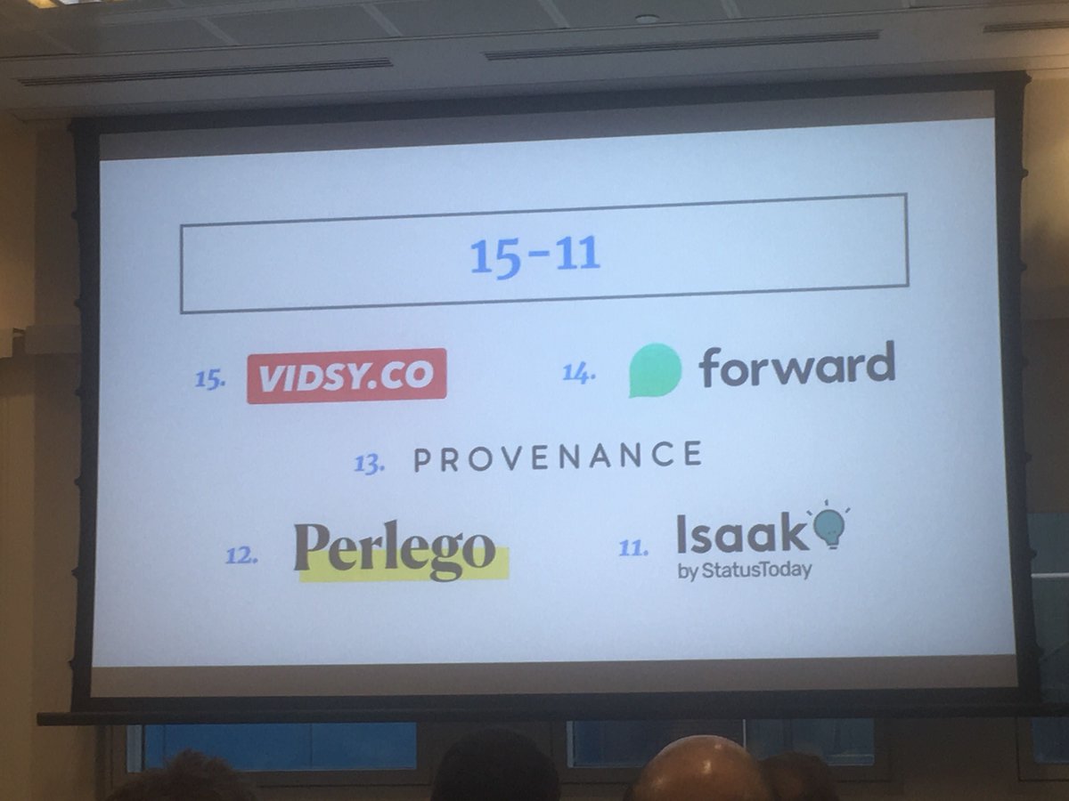 MeetIsaak's tweet photo. Throwback to when we were ranked 11th place in #Disruption50 "Most Disruptive" companies of 2019! @DisruptionHub #DisruptionSummit #DisruptionX
#ai #artificialintelligence  #machinelearning  #datascience #deeplearning #futureofwork #automation  #technology #hrtech #analytics https://t.co/AZ2mxmgrkO
