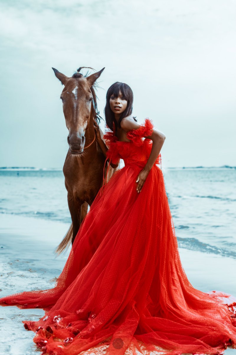 Created these images with Princess Iman and Elizabeth Usen, an Equestrian themed fashion shoot.