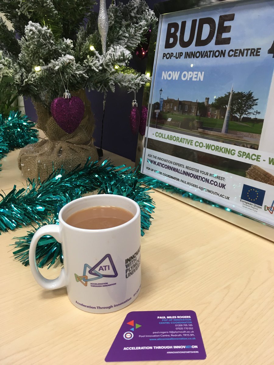 ATI_Popup's tweet photo. Good morning North #Cornwall business.
Pop-Up is open today for #hotdesking #Bude.
Our regular hotdeskers use our workspace as a quiet place to formulate business #stratagies.
Tea, coffee and biscuits all fully funded, details here, drop in or call us; https://t.co/X4MVj4tl0R https://t.co/IS5RzHrqjB