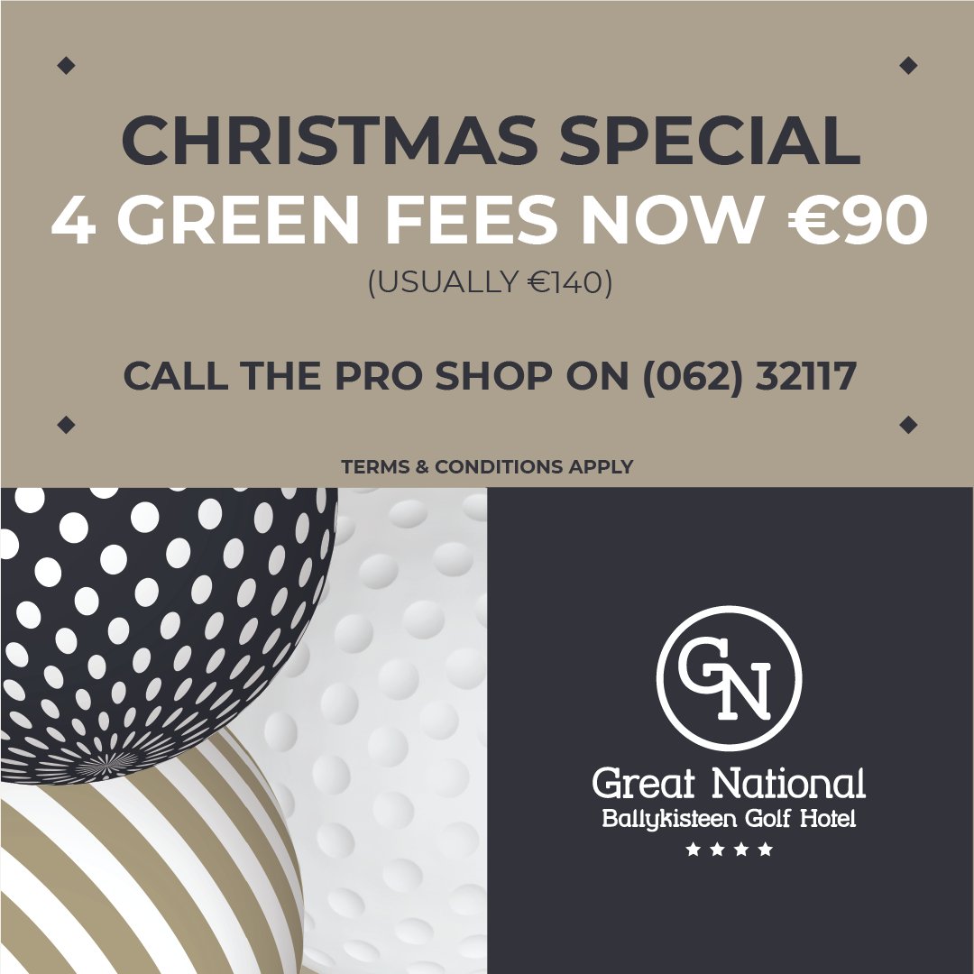 Ballykisteen Golf tweet media