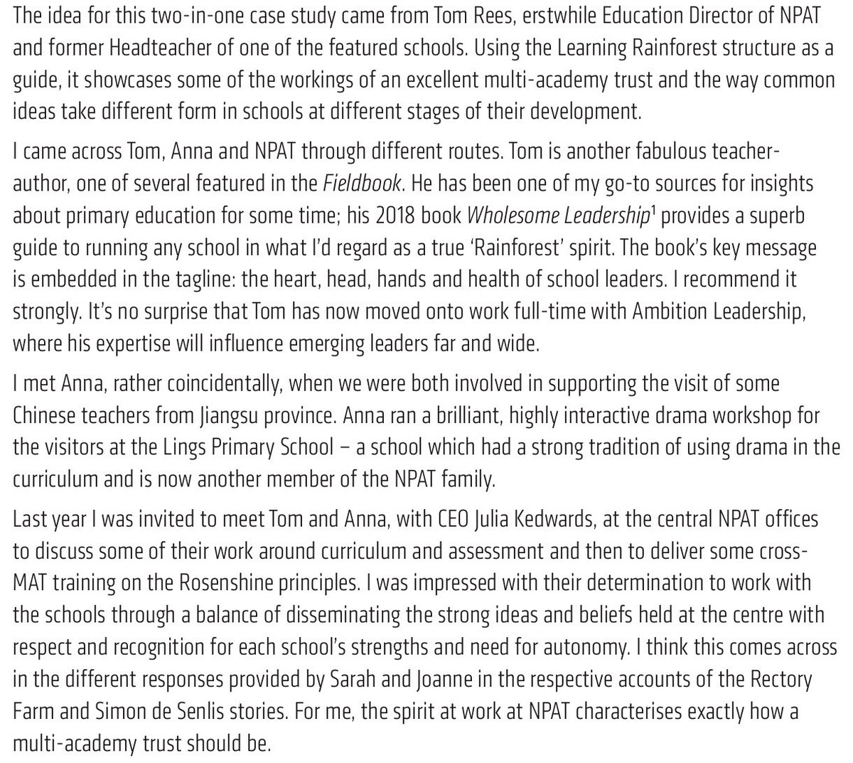 MrRooBKK's tweet photo. The @teacherhead #LearningRainforestFieldbook Advent Calendar:
Schools #23 & #24: @RectoryFarmPri & @SDSPrimary (@NPATrust)
See the #LearningRainforestFieldbook (https://t.co/Y6LfsegwAn) for more. @TomRees_77 @AnnaCarterD4W https://t.co/nlBpnJNv04